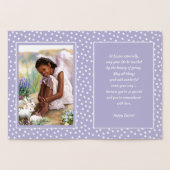 Pasen. Little African American Angel Folie Kaarten (Binnen)