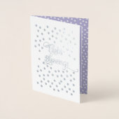 Pasen. Little African American Angel Folie Kaarten (Voorkant)