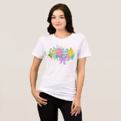 Pasen Mama Tri-Blend Shirt (Voorkant volledig)