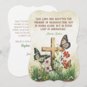  Pasen Martin Luther Opstanding Citaat Feestdagenkaart (Voorkant / Achterkant)