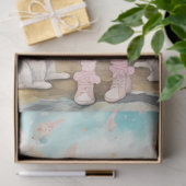 Pasen Meisje 2 Decoupage Papier (Geschenk)