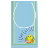 Pasen met bloemen klein cadeauzakje (Achterkant)