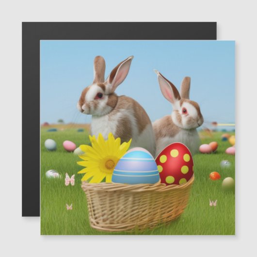 Pasen met Bunny voor een positieve stemming (Voorkant / Achterkant)