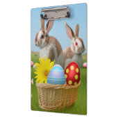 Pasen met Bunny voor een positieve stemming Klembord (Links)