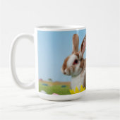 Pasen met Bunny voor een positieve stemming Koffiemok (Links)