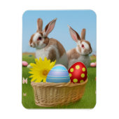Pasen met Bunny voor een positieve stemming Magneet (Verticaal)