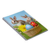Pasen met Bunny voor een positieve stemming Notitieboek (Rechterzijde)