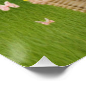 Pasen met Bunny voor een positieve stemming Perfect Poster (Hoek)