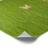 Pasen met Bunny voor een positieve stemming Poster (Hoek)