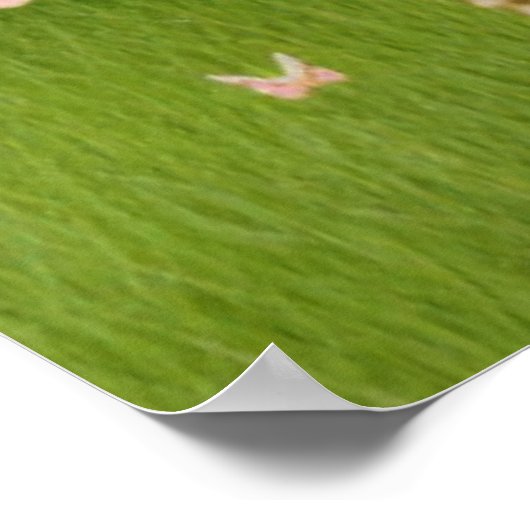 Pasen met Bunny voor een positieve stemming Poster (Hoek)