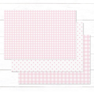 Pasen met cadeautjes met landkaart. Baby Roze Inpakpapier Vel