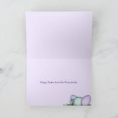 Pasen met eieren feestdagen kaart (Binnen)