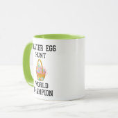 Pasen met estellen met eekhoorntjesbrood mok (Voorkant links)