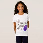 Pasen met humoristische argumenten over paassnoer t-shirt (Voorkant volledig)