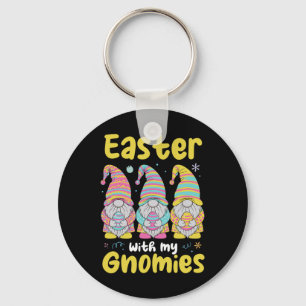Pasen met mijn Gnomies Grappige Pasen Gnomes Sleutelhanger