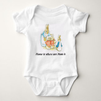 Pasen, moederkonijn Beatrix potter baby Romper