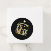 Pasen Monogram G (Tekst aanpasbaar) Bedankjes Labels (In situ)