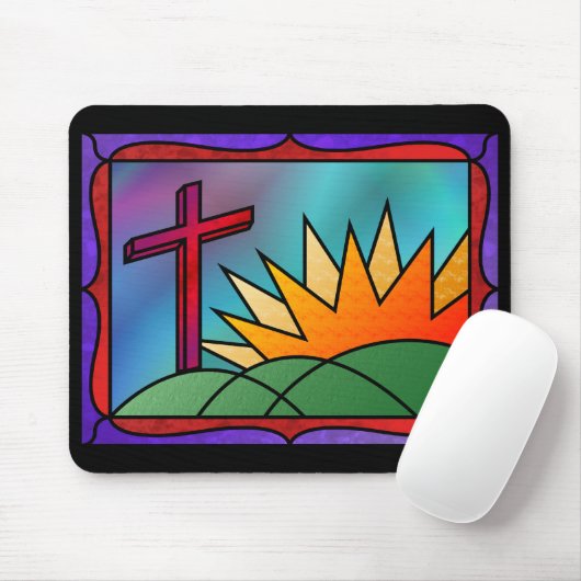 Pasen Morning Mousepad Muismat (Met muis)