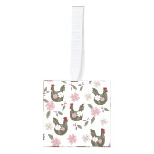 Pasen naadloos patroon met kip. decoratie (Voorkant)