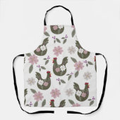 Pasen naadloos patroon met kip. schort (Voorkant)