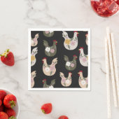 Pasen naadloos patroon met kip. servet (Insitu)