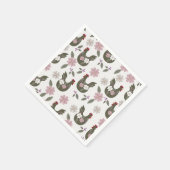 Pasen naadloos patroon met kip. servet (Hoek)