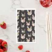 Pasen naadloos patroon met kip. servet (Insitu)