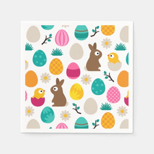 Pasen Napkins Servet (Voorkant)