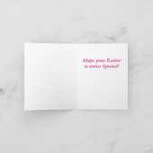 Pasen notecard voor Gymnast Feestdagen Kaart (Binnen)