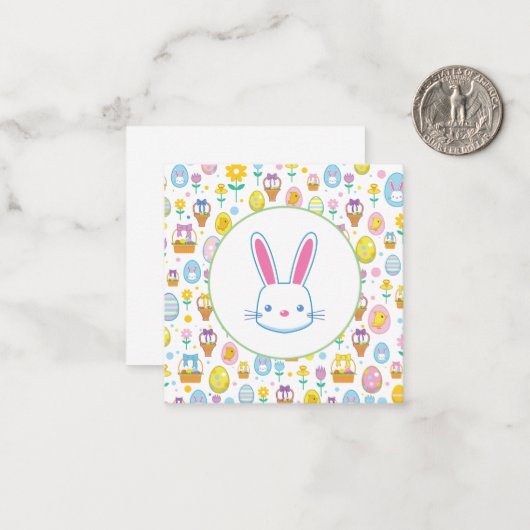 Pasen Notitiekaartje (Voorkant / Achterkant in situ)