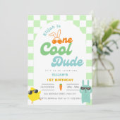 Pasen One Cool Dude Boy 1e verjaardag Kaart (Staand voorkant)