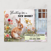 Pasen onroerend goed bedrijf feestdagenkaart (Voorkant)