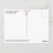 Pasen op de stoep briefkaart (Achterkant)