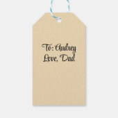 Pasen Opstanding Feest Geschenk Label Cadeaulabel (Achterkant)