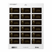 Pasen Opstanding Religieus Etiket (Full Sheet)