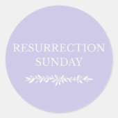 Pasen Opstanding Zondag Christelijke Sticker (Voorkant)