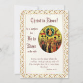 Pasen Orthodoxe Christelijke Hemelvaart Icoon (Voorkant)