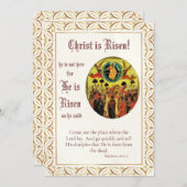 Pasen Orthodoxe Christelijke Hemelvaart Icoon (Voorkant / Achterkant)