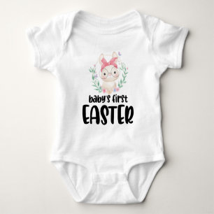 Pasen outfits voor baby meisjes Mijn eerste Pasen Romper