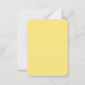 Pasen Paashaas & Blauwe Muscari Bloem Notitiekaartje (Achterkant)