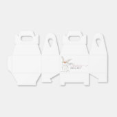 Pasen, paashaas, paasverpakking bedankdoosjes (Uitgevouwen)