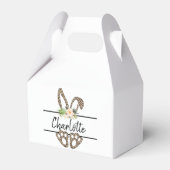 Pasen, paashaas, paasverpakking bedankdoosjes (Voorkant Zijde)