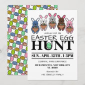 Pasen, paastante aankondiging (Voorkant / Achterkant)