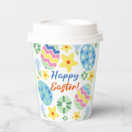 Pasen Papieren Bekers (Voorkant)