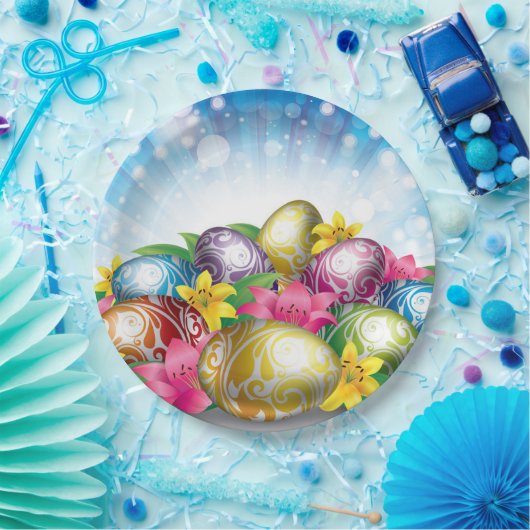 Pasen Papieren Bordje (Feest)