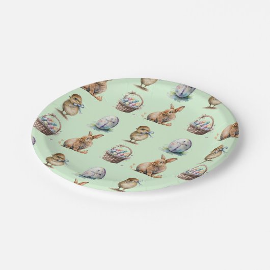 Pasen Papieren Bordje (Gekanteld)