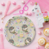 Pasen Papieren Bordje (Feest)