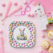 Pasen Papieren Bordje (Feest)