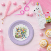 Pasen Papieren Bordje (Feest)