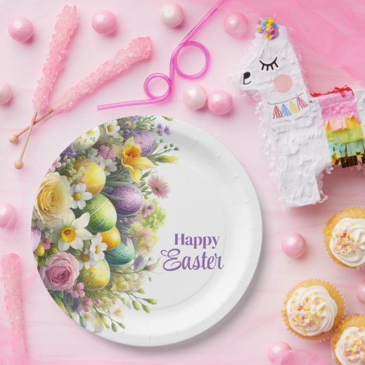Pasen Papieren Bordje (Feest)